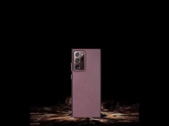 เคสโทรศัพท์ไฟเบอร์อะรามิดสีฟ้าอ่อนสำหรับ Samsung Z Fold 3