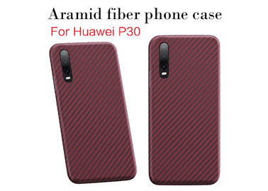 ความต้านทานการกัดกร่อนของแท้ Huawei P30 Aramid Fiber Case Huawei