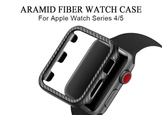 กันกระแทกเคลือบเงา Aramid Fiber Apple Watch Case