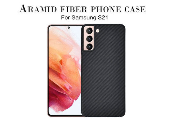 Crater Design Aramid Fiber Phone Case OEM สำหรับ Samsung S21
