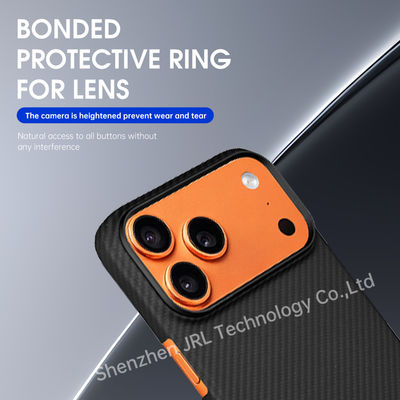 600D Pattern Customized Aramid Carbon Fiber Mobile Cover for iPhone 17 Pro Max