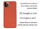 3D Touch Feeling iPhone 11 Pro Max เคสกันน้ำ Aramid Fiber เคสโทรศัพท์