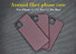 การป้องกันกล้องวงแหวนยางแบบ Twill สไตล์ Real Aramid Fiber Phone Case สำหรับ iPhone 11