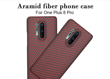 เคสโทรศัพท์ไฟเบอร์อะรามิดป้องกันการเปรอะเปื้อนที่มีประสิทธิภาพสำหรับ One Plus 8 Pro