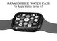 ลายนิ้วมือคาร์บอนไฟเบอร์เคลือบเงา Apple Watch Case