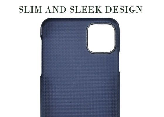 เคส Carbon การชาร์จแบบไร้สาย iPhone 11 Aramid Fiber Phone Case