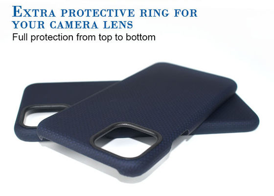 เคส Carbon การชาร์จแบบไร้สาย iPhone 11 Aramid Fiber Phone Case