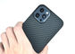 เคสโทรศัพท์ดีไซน์แหวน iPhone 12 Pro Max Aramid Carbon Fiber Kevlar Phone Case