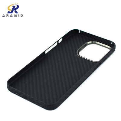 ซองใส่โทรศัพท์ Aramid แบบวงแหวนโลหะสำหรับ iPhone 13 Pro