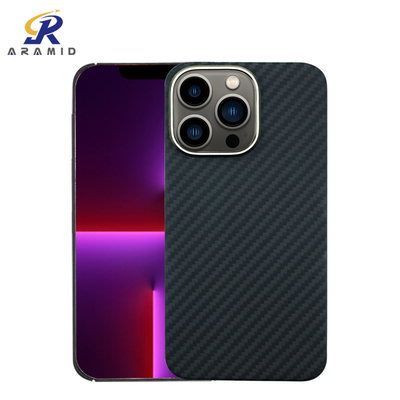 ซองใส่โทรศัพท์ Aramid แบบวงแหวนโลหะสำหรับ iPhone 13 Pro
